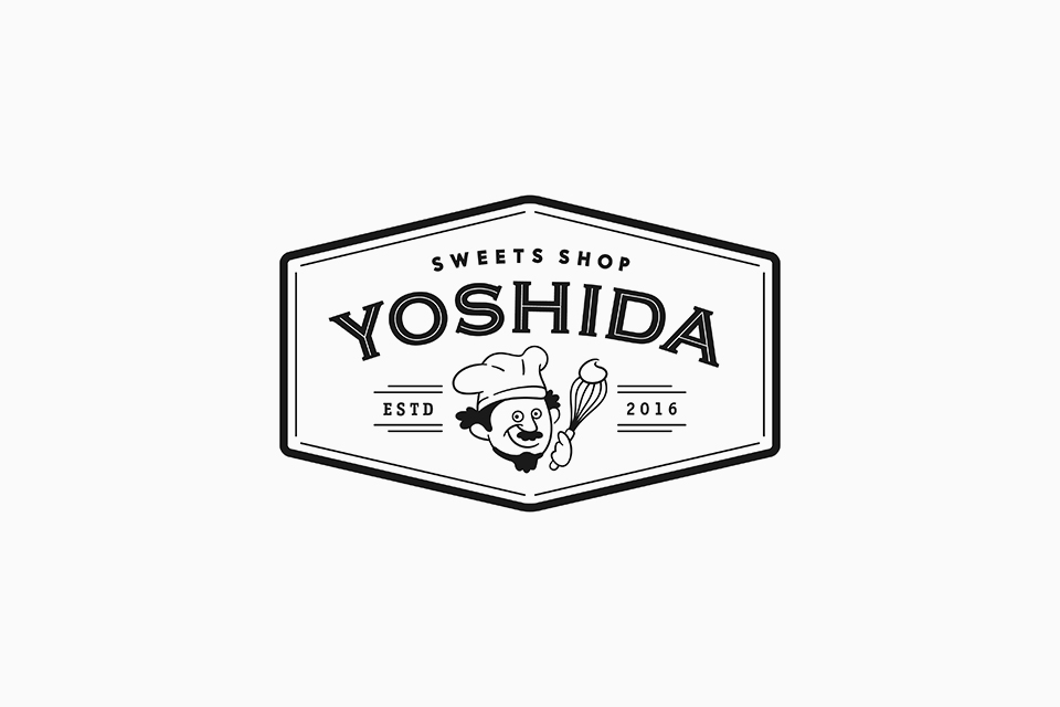 SWEETSSHOP YOSHIDA ロゴデザイン