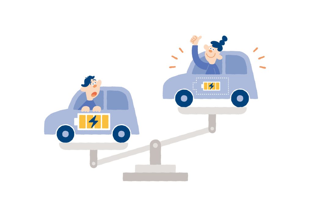 【大阪万博】自動給電バス内広告用イラスト